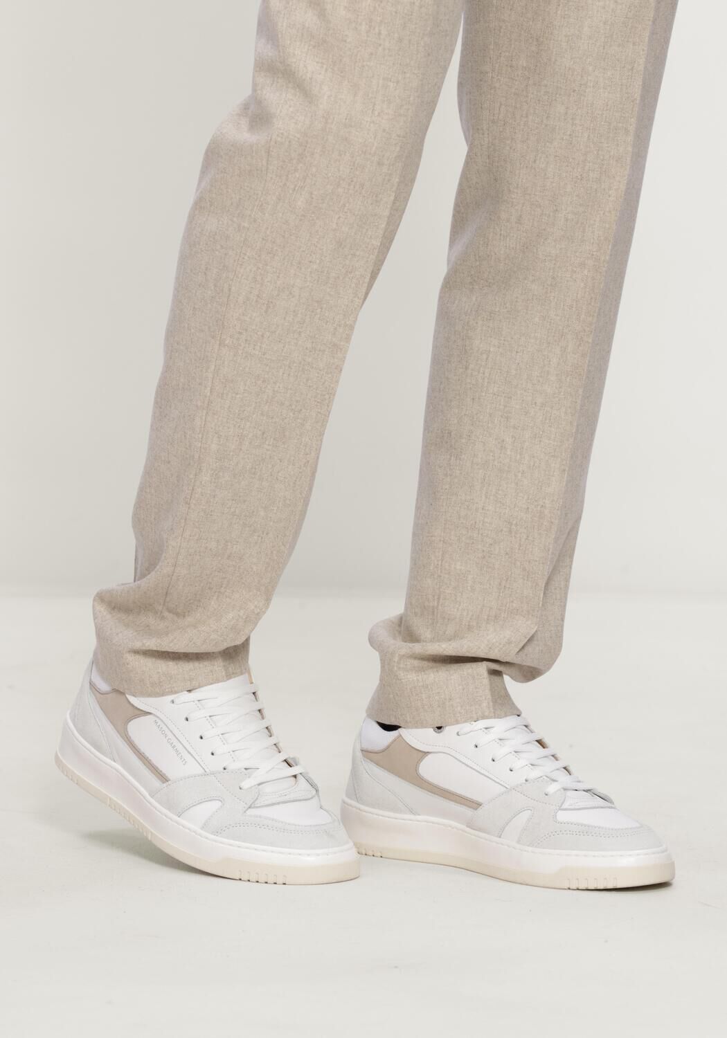 Witte Mason Garments Lage sneakers MATERA - large