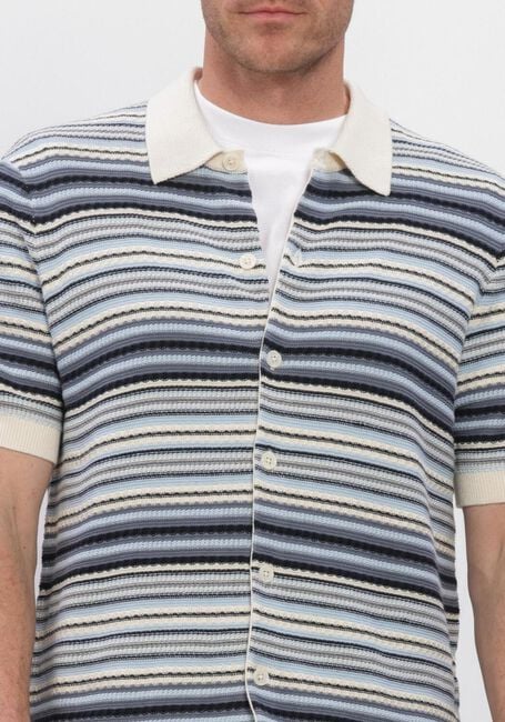 Blauwe NN.07 Polo NOLAN POLO CARDIGAN 60019 - large
