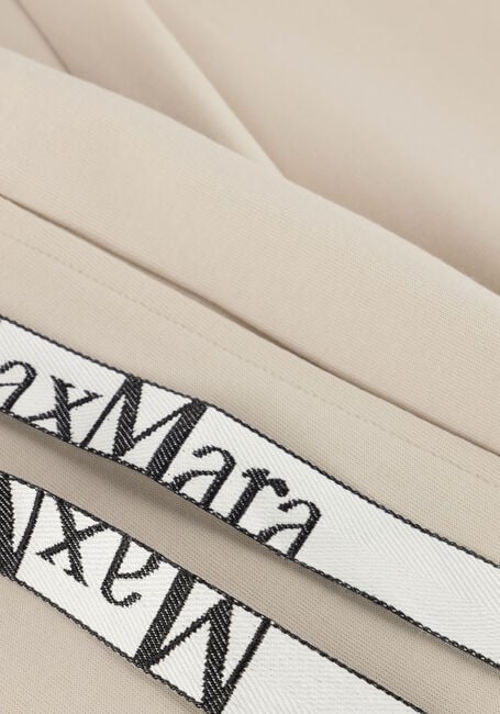 Ecru MAX MARA Wijde broek BALI - large