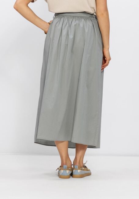 Grijze PENN & INK Maxirok SKIRT - large