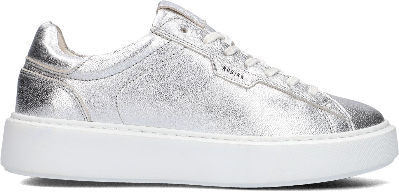 Nubikk Lage Sneakers Dames Vince Tora Met, Maat: 41, Materiaal: Leer, Kleur: Zilver