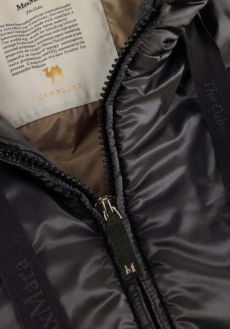 Zwarte MAX MARA Gewatteerde jas DARIA - large