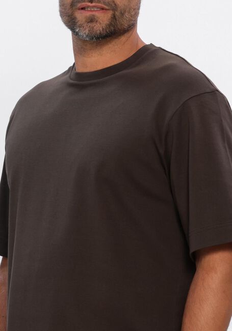 Bruine PROFUOMO T-shirt T-SHIRT CREW NECK HEAVY COTTON - large