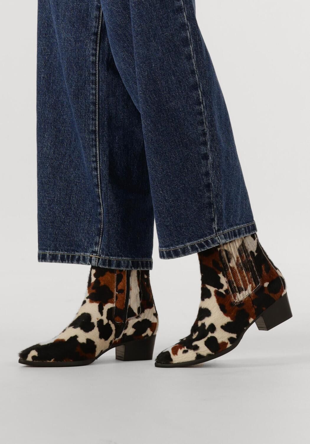 Bruine LINA LOCCHI Enkellaarsjes AV 230 - large