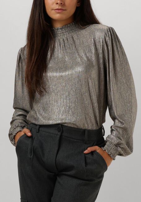 Gouden AAIKO Blouses TORY METALLIC PES 165 - large