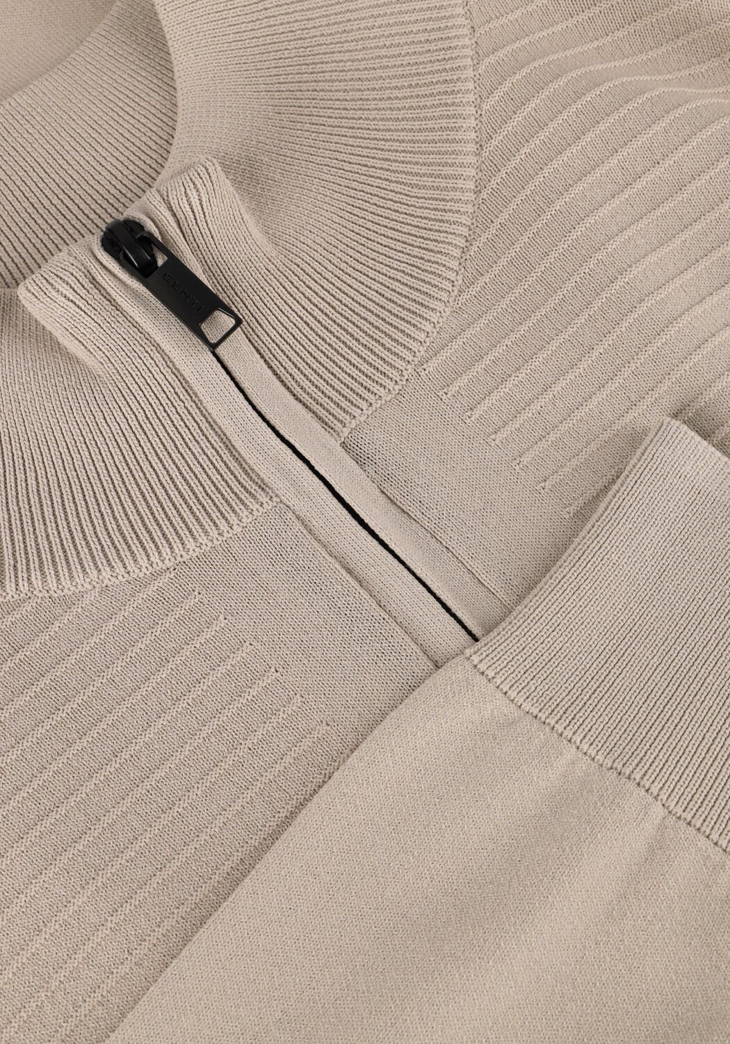 Beige GENTI Trui K1146-3260 - large