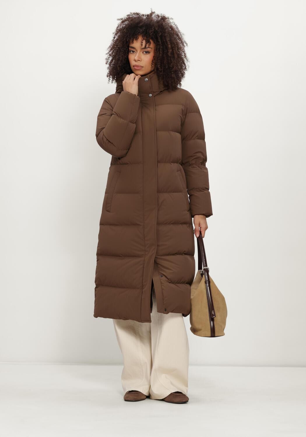 Woolrich Woolrich Gewatteerde Jas Dames Madison Long Coat