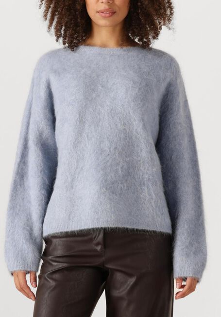 Lichtblauwe KNIT-TED Trui AMALIA - large
