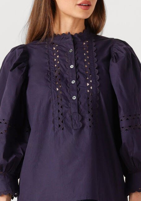 Paarse ANTIK BATIK Blouses ROMIE BLOUSE - large