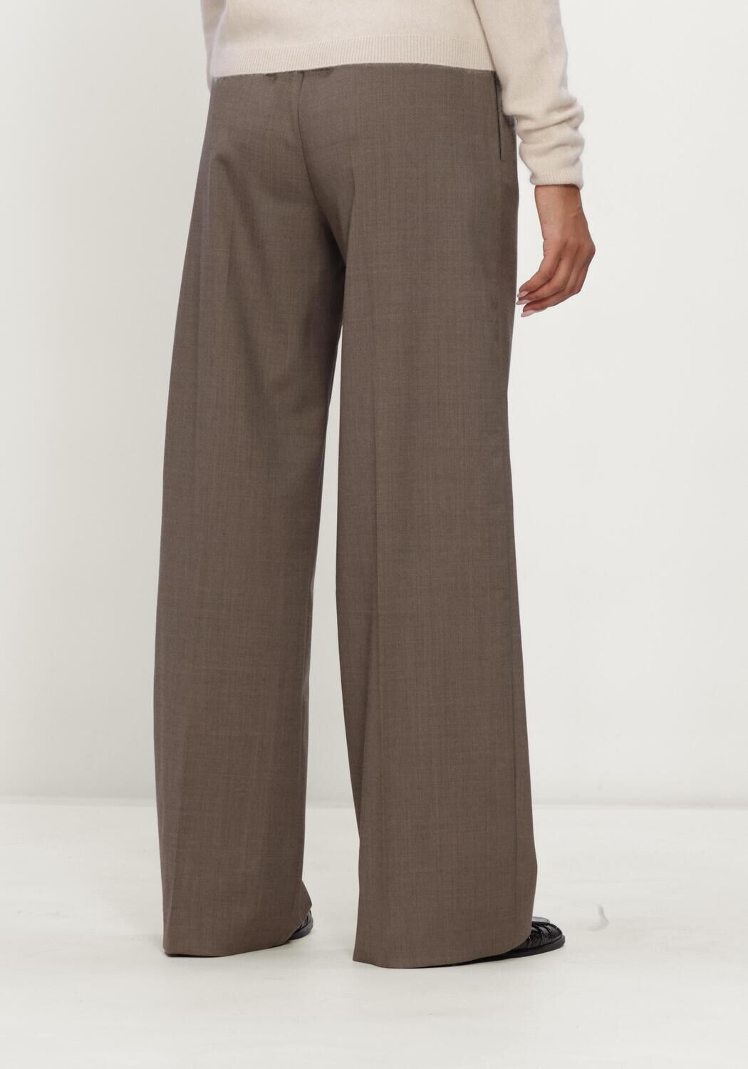 Bruine MAX MARA Pantalon WKDPETRA - large