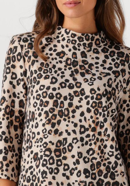 Bruine MARC CAIN COLLECTION Midi jurk ZC 21.22 J12 - large