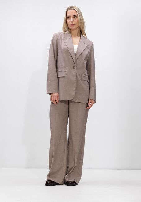 Taupe CO'COUTURE Wijde broek MATTY LL PANT - large