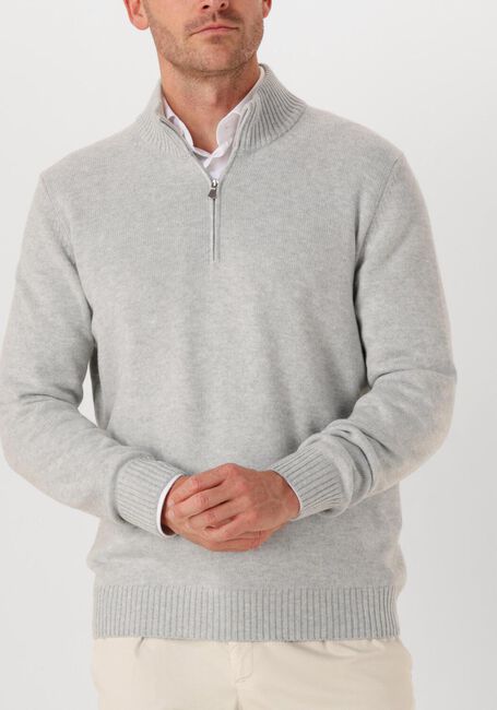Beige GRAN SASSO Trui MOCK ZIP - large