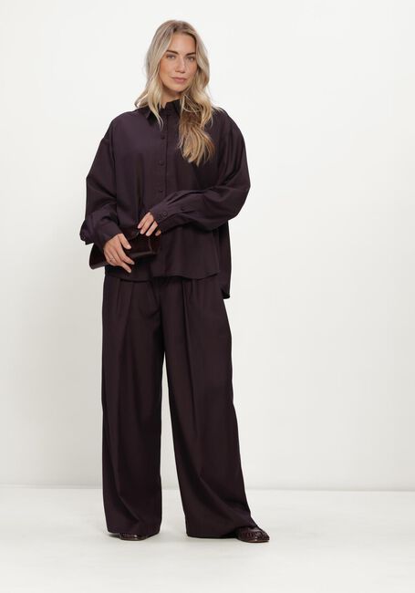 Paarse GESTUZ Pantalon GZSCHANY MW PANTS - large