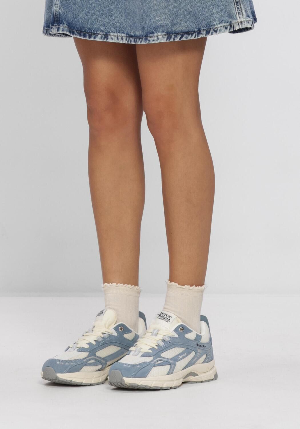 Blauwe MERCER AMSTERDAM Lage sneakers THE RE-RUN VINTAGE - large