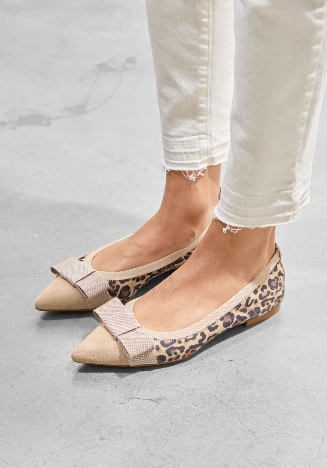 Beige STEFANO LAURAN Ballerina's IVONNE - medium