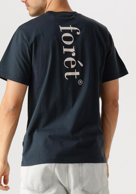 Donkerblauwe FORÉT T-shirt OCEAN T-SHIRT - large