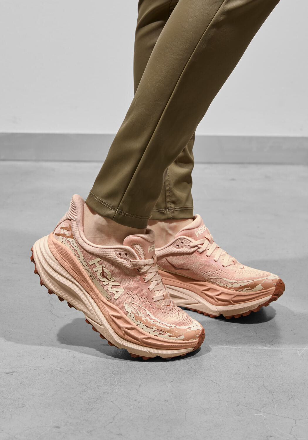 Roze HOKA Lage sneakers STINSON 7 - large