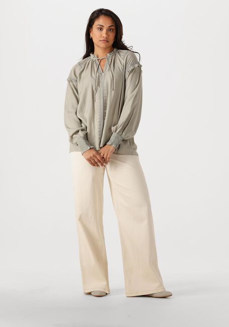 Beige MOS MOSH Blouses MMMARB SANSA EMB BLOUSE - large