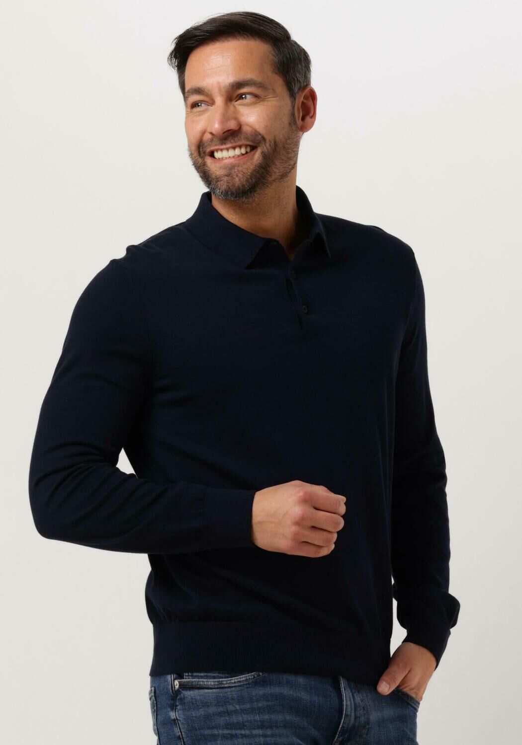 Boss Black Trui Heren Gemello-p, Maat: XXL, Kleur: Donkerblauw