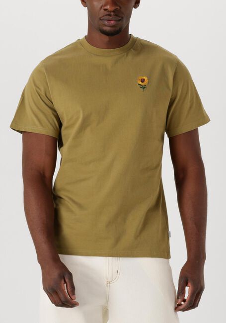 Olijf FORÉT T-shirt TOURNESOL T-SHIRT - large