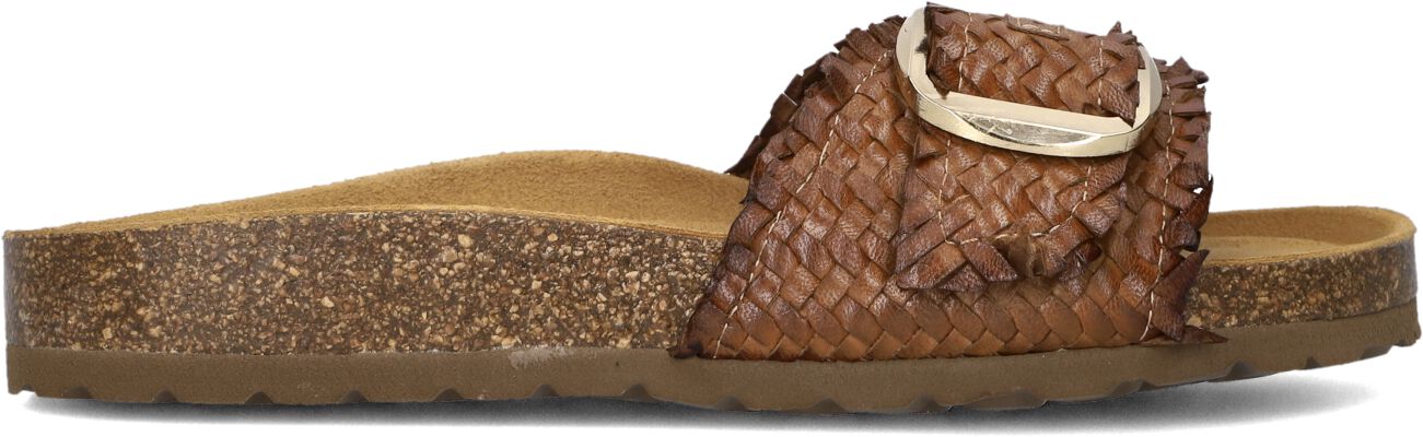 Stefano Lauran Slippers
Dames Bio Gevlochten 1 Band Slipper Met Gesp, Maat: 41, Materiaal: Leer, Kleur: Bruin