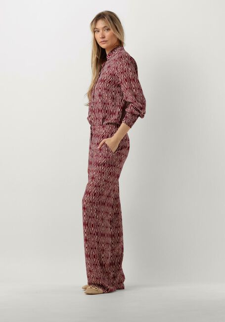 Rode SPOOQ THE LABEL Wijde broek CELIA PANTS - large