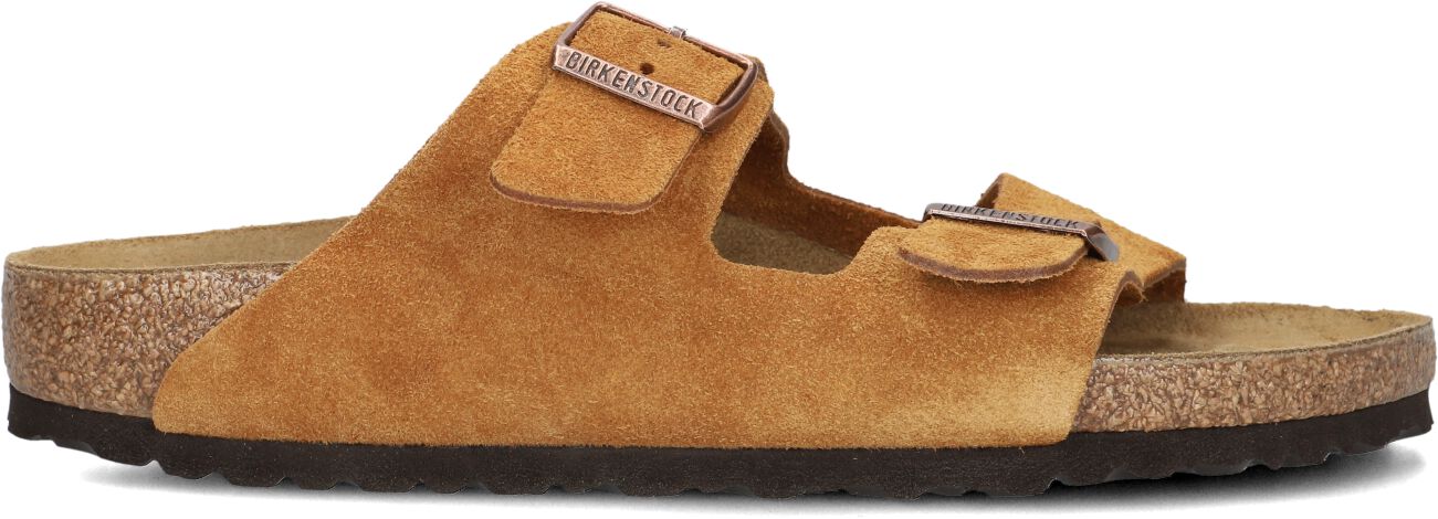Birkenstock Slippers
Heren Arizona Heren, Maat: 38, Materiaal: Suède, Kleur: Cognac