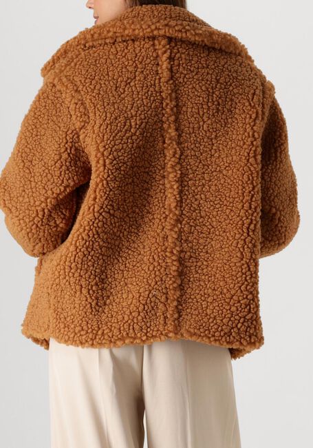 Camel UGG Teddy jas GERTRUDE SHORT TEDDY COAT - large