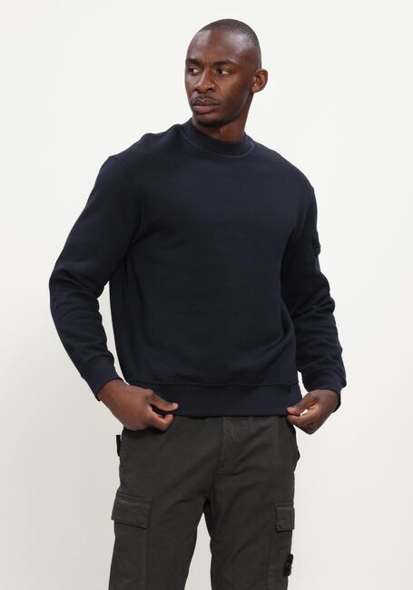 Donkerblauwe STONE ISLAND Sweater SWEATSHIRT S0F15 - large