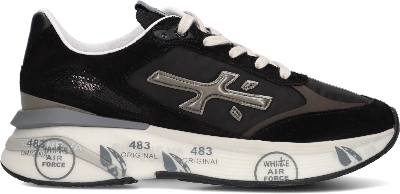 Premiata Lage Sneakers Dames Moerun-d, Maat: 38, Materiaal: Suède, Kleur: Bruin