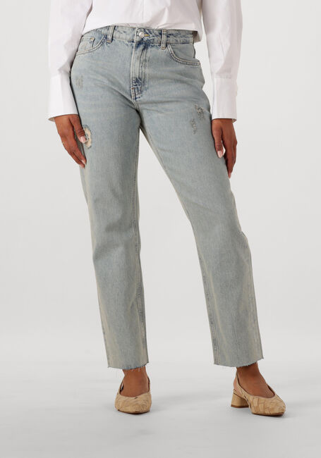 Lichtblauwe IBANA Straight leg jeans PHELAN JEANS - large