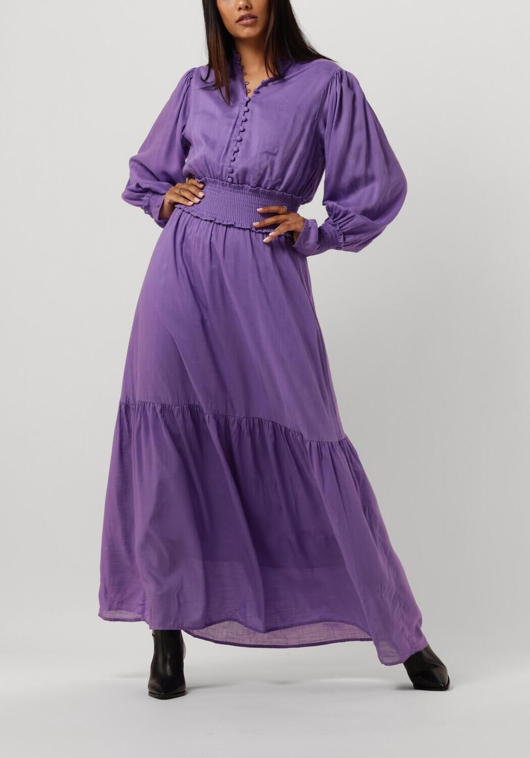 Paarse maxi jurk sale