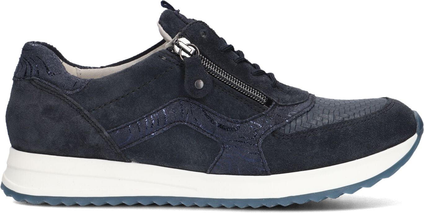 Waldläufer Lage Sneakers Dames 752003, Maat: 42, Materiaal: Suède, Kleur: Blauw