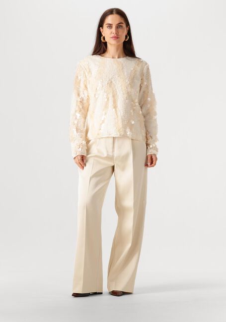 Creme SECOND FEMALE Blouses GLIMMER BLOUSE - large