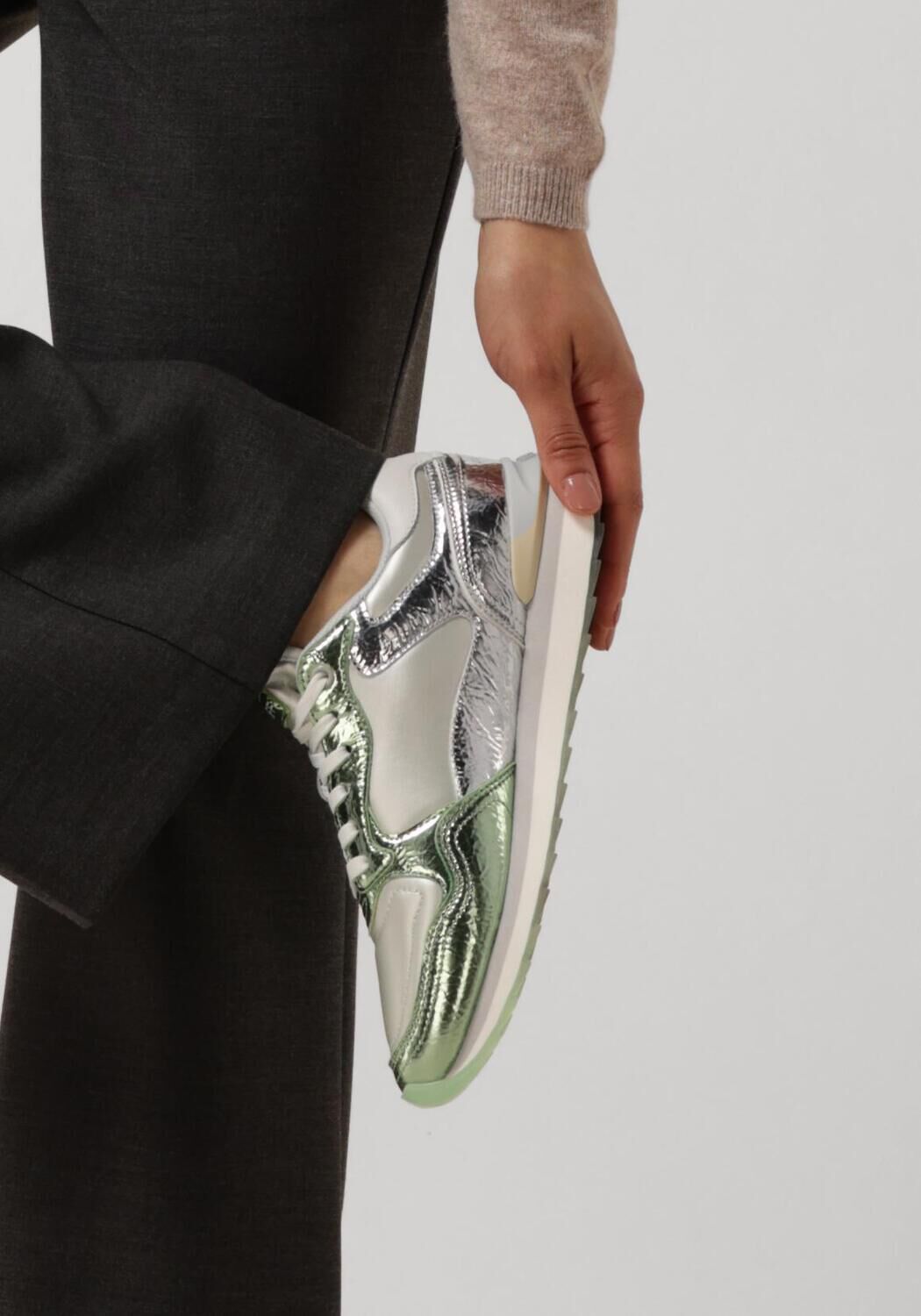 Groene THE HOFF BRAND Lage sneakers IRON - large