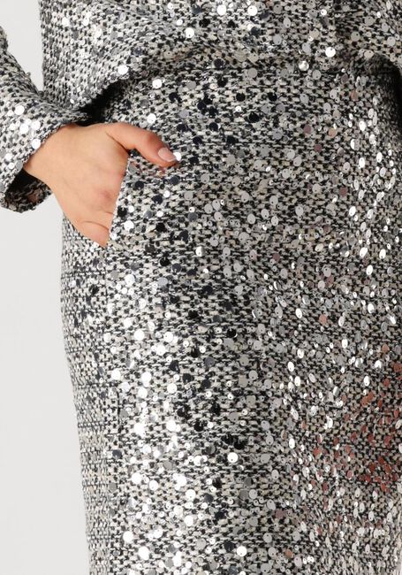 Zwarte CO'COUTURE Minirok BOUCLE CC SEQUIN MINI SKIRT - large