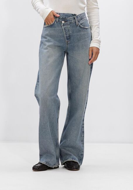 Lichtblauwe AGOLDE Wide jeans ARC CRISS CROSS JEAN - large