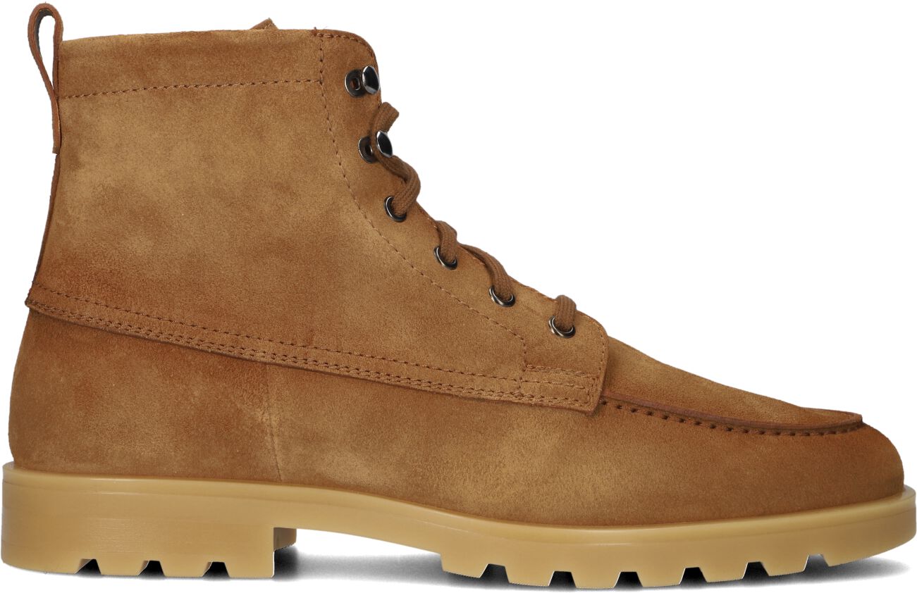 Santoni Veterschoenen
Heren Sue Spiegel Veterboot, Maat: 46,5/47, Materiaal: Suède, Kleur: Cognac