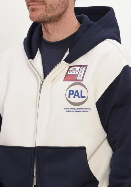 Ecru PAL Sporting Goods Vest PRE GAME FULL ZIP - large