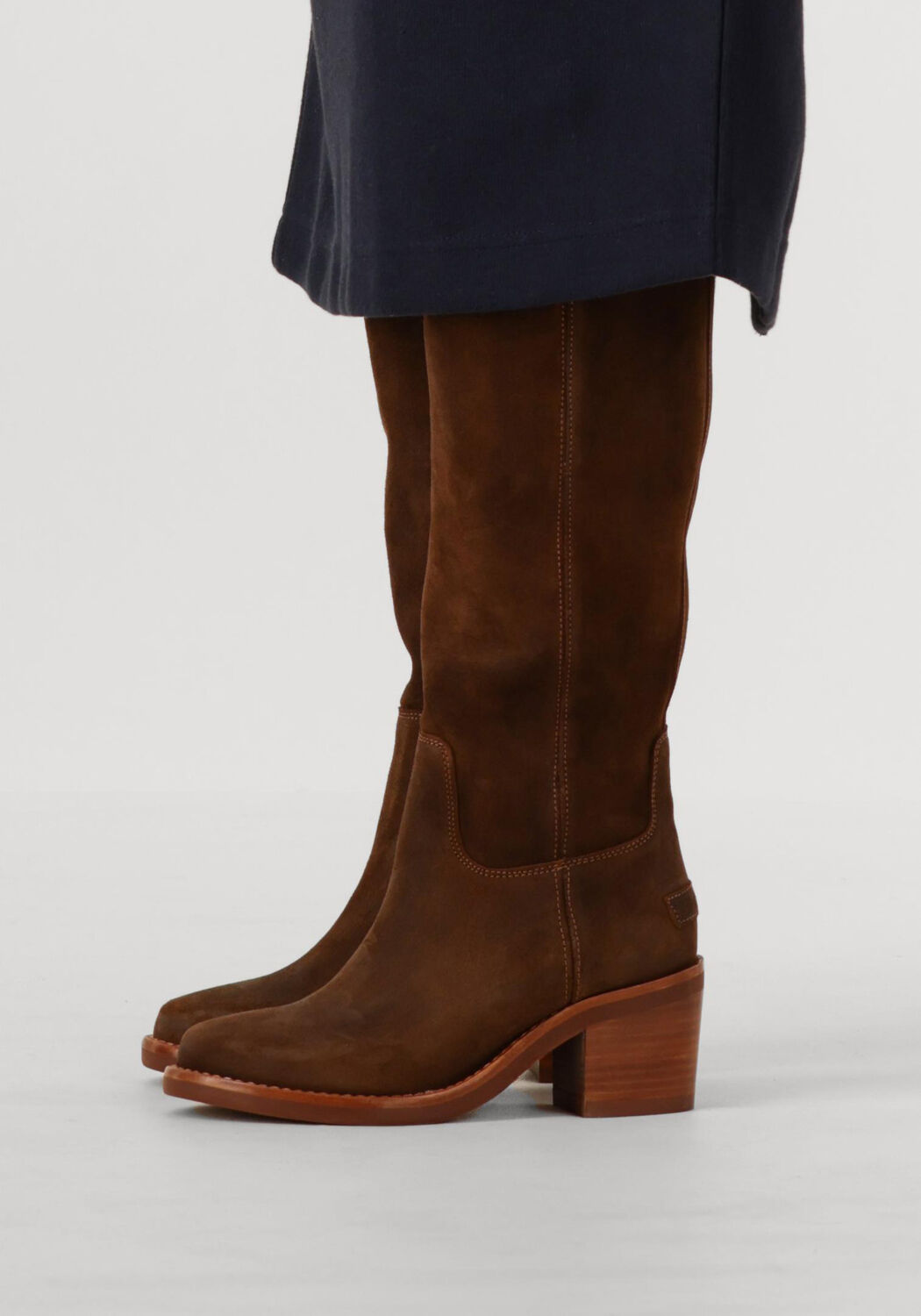 Bruine SHABBIES Hoge laarzen PUK TUBA - large