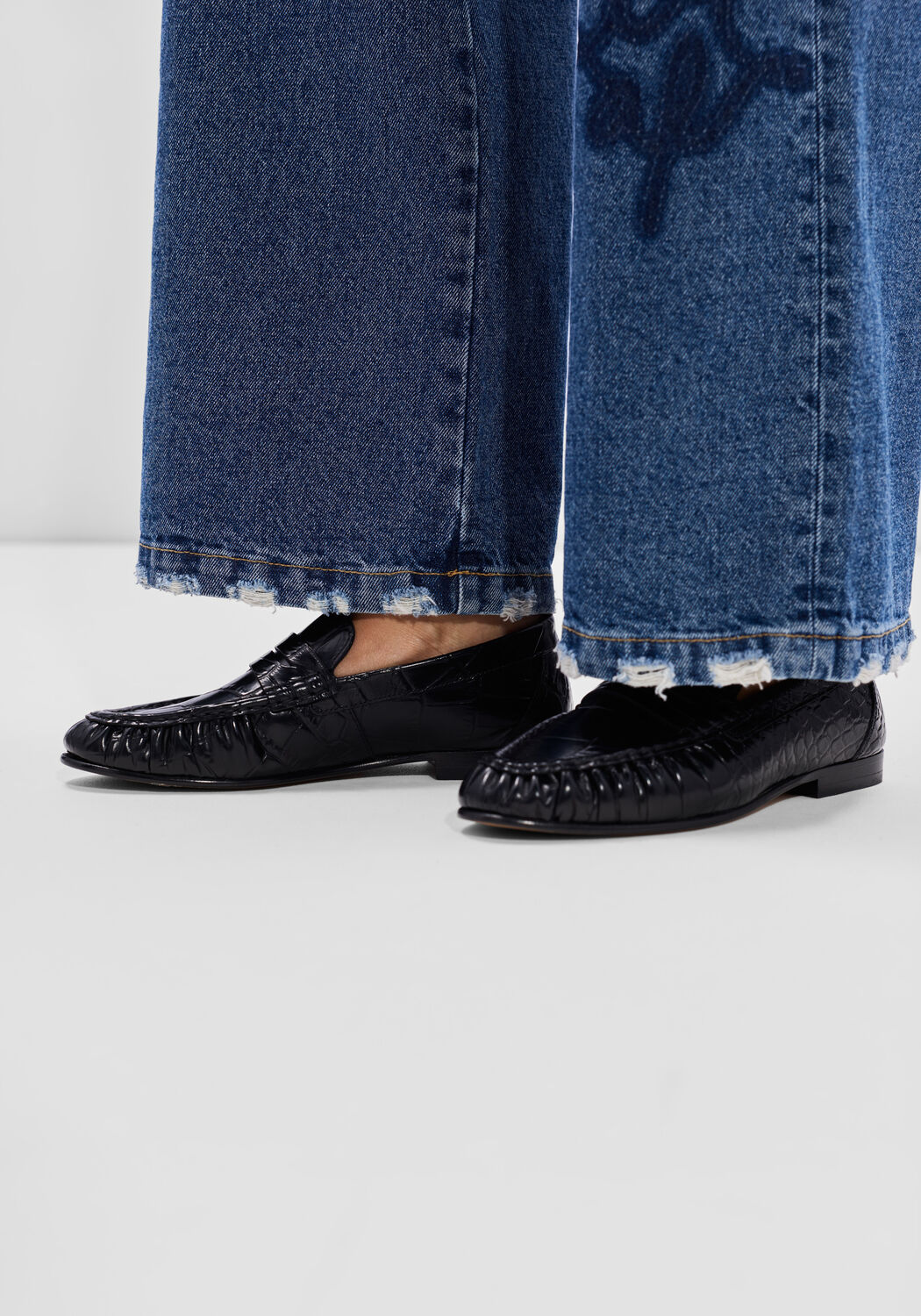 Zwarte POSA Loafers PENNY LOAFER - large