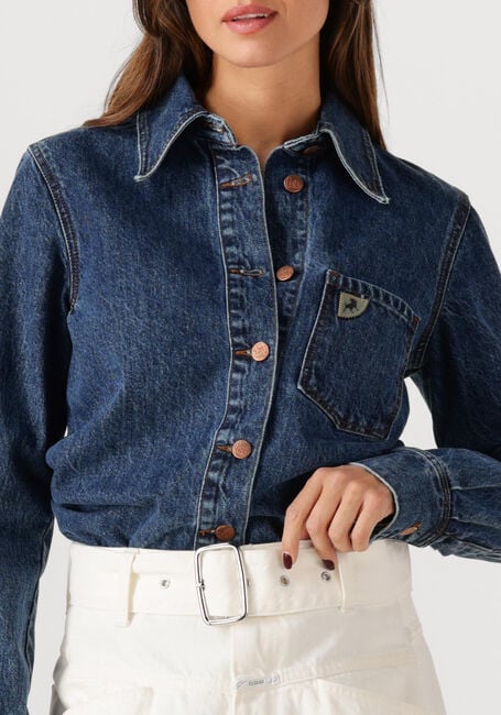 Donkerblauwe LOIS JEANS Blouses ISA - large