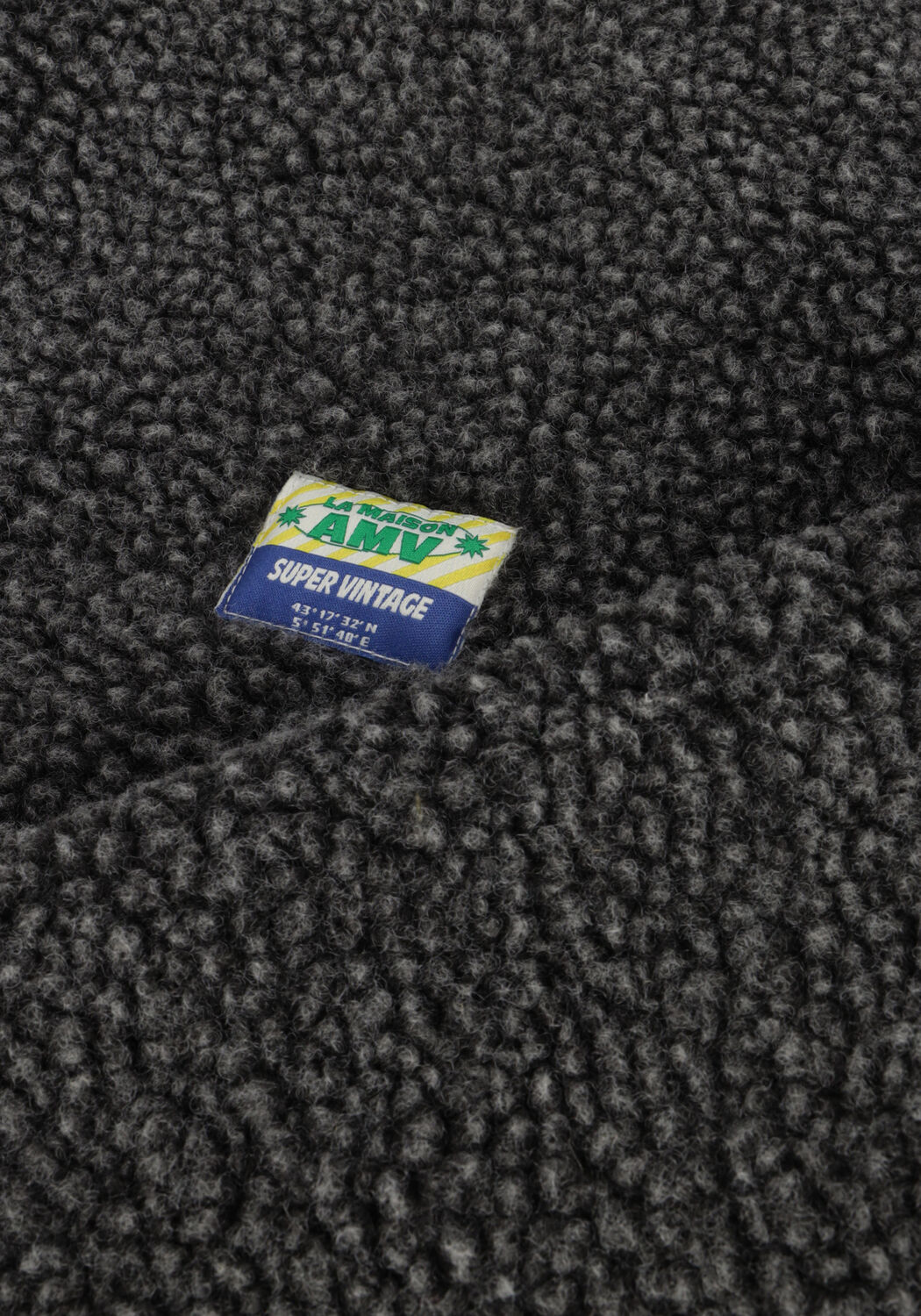 Donkergrijze AMERICAN VINTAGE Vest HOKTOWN ZIP - large