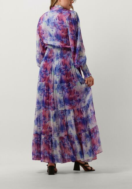 Lila JANICE Maxi jurk WALTER PRINT - large