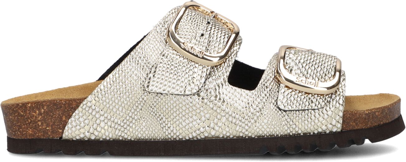 Scholl Slippers
Dames Noelle Synthetic, Maat: 37, Materiaal: Leatherlook, Kleur: Goud