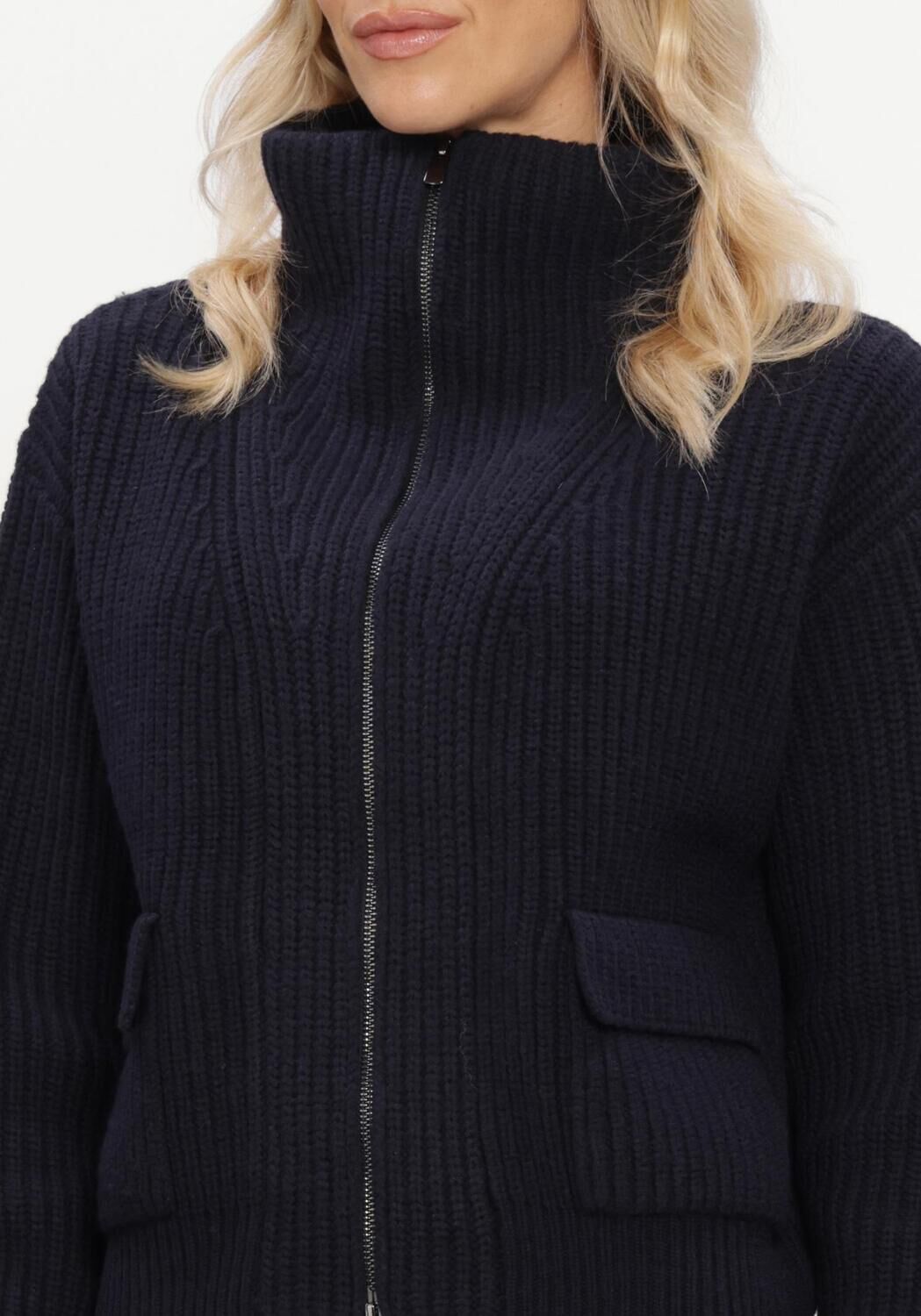 Donkerblauwe FFC Trui ZIPPERJACKE GRETA - large