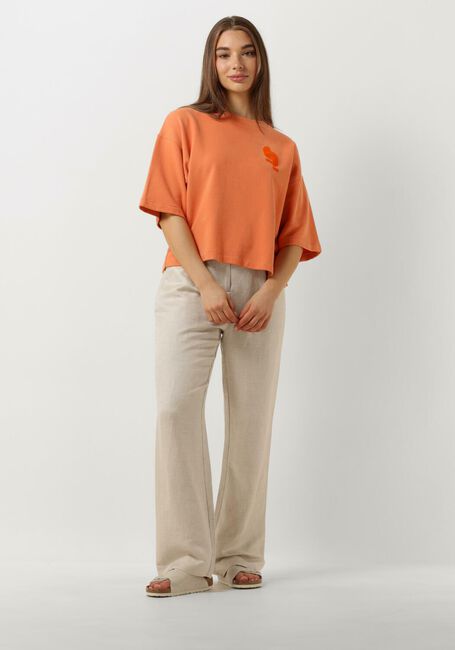 Oranje SPOOQ THE LABEL Trui JOTT SWEATER - large