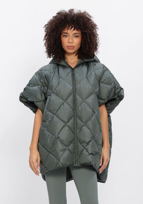 Olijf DEBLON SPORTS Gewatteerde jas CARICE CAPE - large