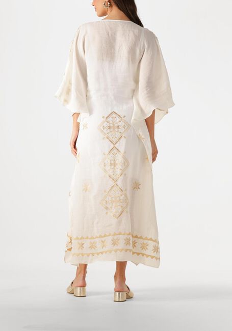 Beige GREEK ARCHAIC KORI Maxi jurk 430511 - large